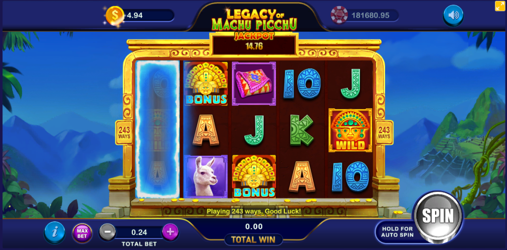 How to Play Social Legacy of Machu Picchu Casino Game: Cosmo Legacy of Machu Picchu Slots